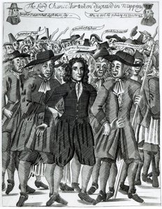 The Arrest of Judge Jeffreys by English School